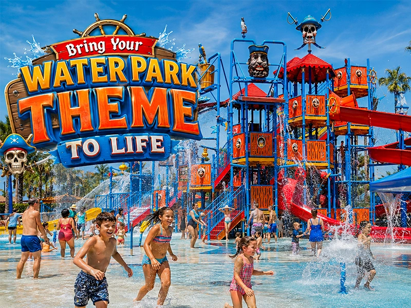 Custom Water Play Structures for Unique Water Park Themes