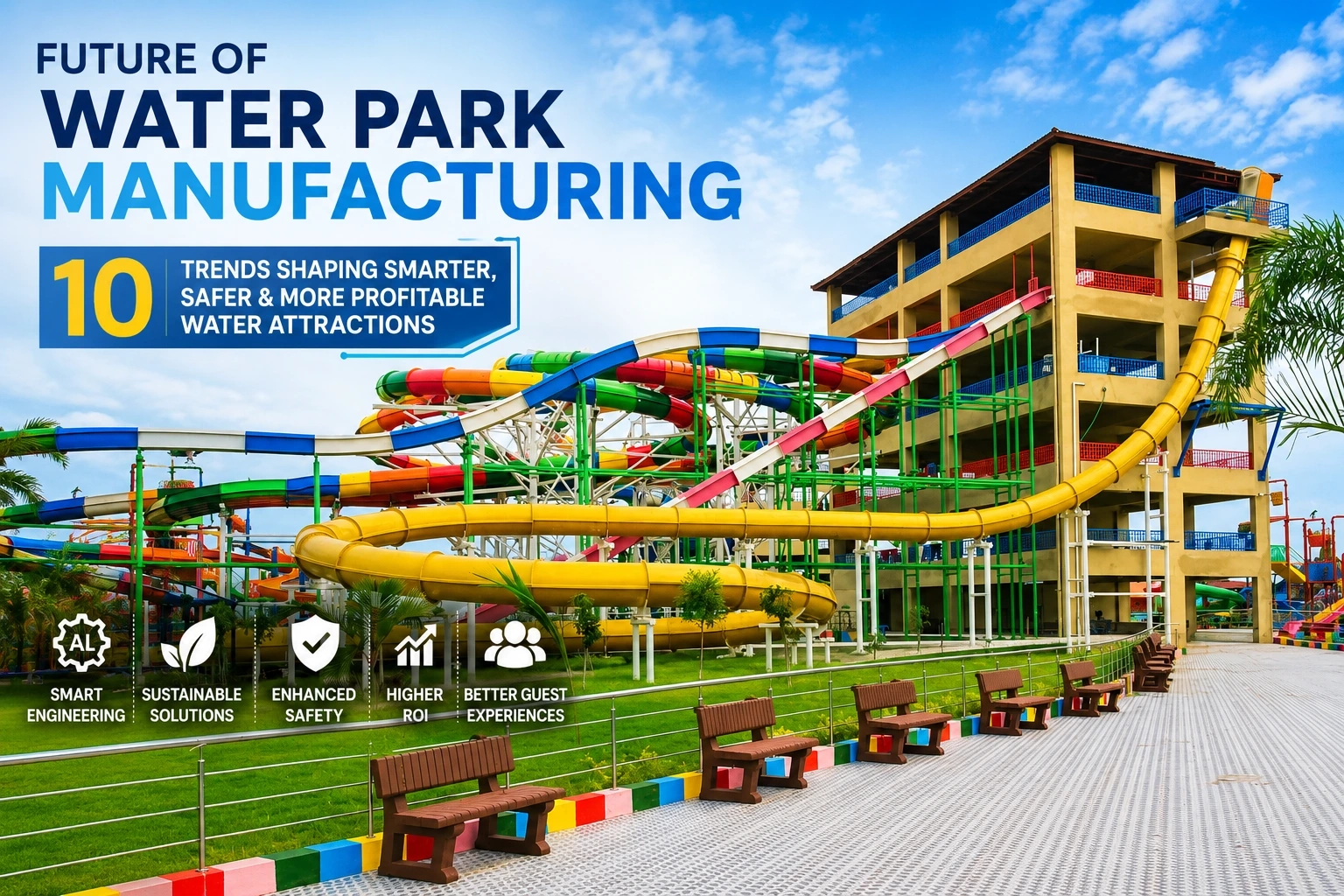 Future of Water Park Manufacturing: 10 Trends Shaping Smarter, Safer & More Profitable Water Attractions