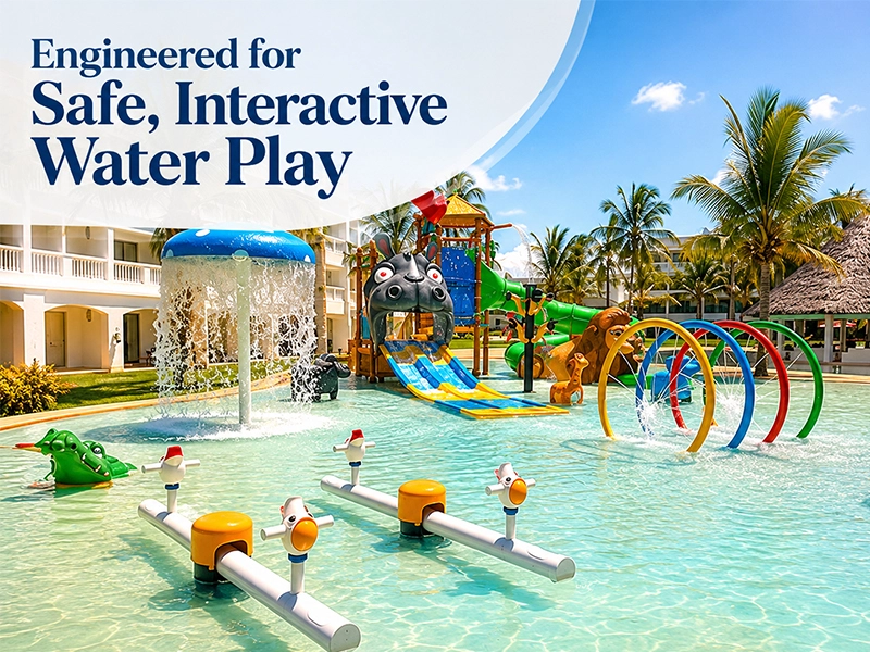 How to Choose the Best Splash Pad Spray Equipment for Commercial Water Play Areas: A Resort Operator's Guide